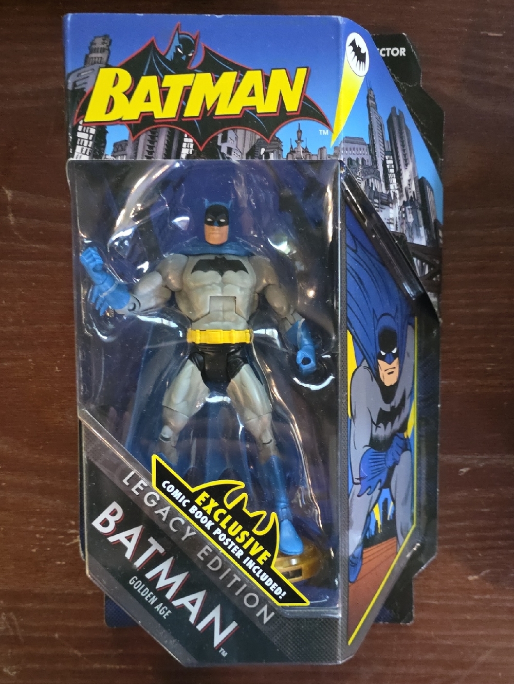 Mattel Batman Action Figure - Black, Gray, Blue, Yellow